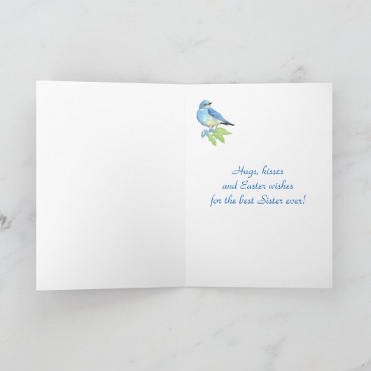 De gelukkige Sialia van de Berg van de Zuster van Feestdagen Kaart (Binnen)