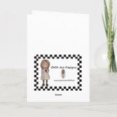 De gelukkige Sialia van de Dag van Grootouders Kaart (Achterkant)