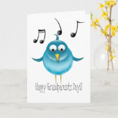 De gelukkige Sialia van de Dag van Grootouders Kaart (Gele Bloem)