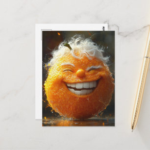 De Gelukkige Sinaasappel Briefkaart