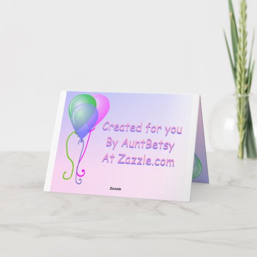 De gelukkige Sjabloon van de Kaart van de (Achterkant)