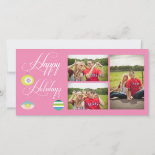 De gelukkige Sjabloon van de Kaart van de Foto van