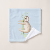 De gelukkige Sleuf Bad Handdoek (Wasdoekje)