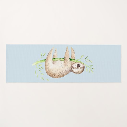 De gelukkige Sleuf Yogamat (Voorkant (horizontaal))