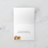 De gelukkige Sneeuwmannen van de Thanksgiving Feestdagen Kaart (Binnen)