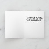 De gelukkige Speler van het Biljart van de Kaart (Binnen)