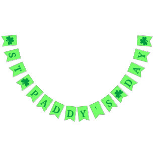 De gelukkige St. Patrick Banner van de Viering van