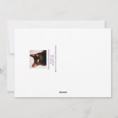 De gelukkige St. Patrick Kaart van de Dag met Kat (Achterkant)