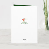 De gelukkige St. Patrick Kussen van de Wasbeer van Kaart (Achterkant)