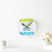 De gelukkige sterren van de Gift van Hakuna Matata Ronde Klok (Huis)