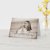 De gelukkige Superlatieven van Vaderdag Kaart (Gele Bloem)