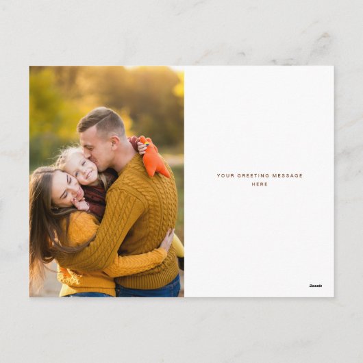 de gelukkige thanksgiving de groet van de manuscri feestdagenkaart (Achterkant)