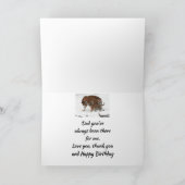 De gelukkige Tijger & de Welp van de Papa van de Kaart (Binnen)