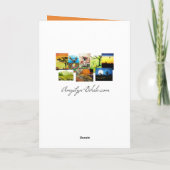 De gelukkige Totem van de Pompoen van Halloween Kaart (Achterkant)