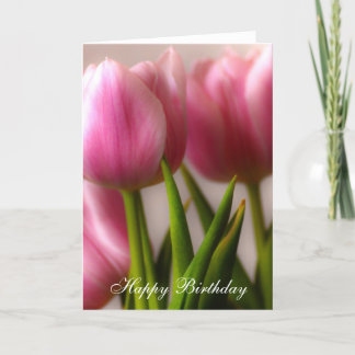 De gelukkige Tulpen van de Verjaardag Kaart