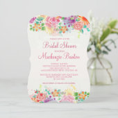 De gelukkige Uitnodiging van het Vrijgezellenfeest (Staand voorkant)