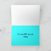 De gelukkige Verjaardag 2 éénjarigen voegt Kaart (Binnen)