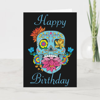 De gelukkige Verjaardag bloeit de Mexicaanse Kaart