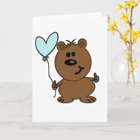 De gelukkige Verjaardag draagt Kaart (Gele Bloem)