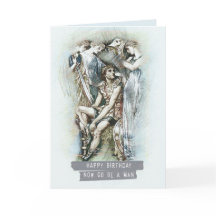 De gelukkige Verjaardag, gaat nu is een Man