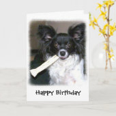 De gelukkige Verjaardag heeft een Sigaar Kaart (Gele Bloem)