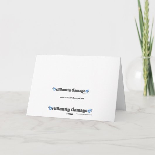 De gelukkige Verjaardag, heeft u geëvolueerd Kaart (Achterkant)