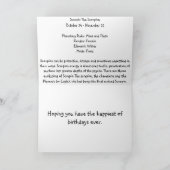 De Gelukkige Verjaardag ~ Schorpioen van de Kaart (Binnen)