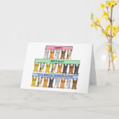 De Gelukkige Verjaardag van de chiropracticus Kaart (Gele Bloem)