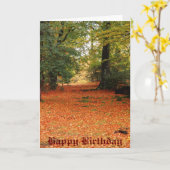 de Gelukkige Verjaardag van de landgang Kaart (Gele Bloem)