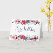 De Gelukkige Verjaardag van de Pioenen van de Kaart (Gele Bloem)