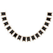 De Gelukkige Verjaardag van de rustieke van het Vlaggetjes (Alle)