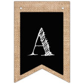 De Gelukkige Verjaardag van de rustieke van het Vlaggetjes (Tweede vlag)