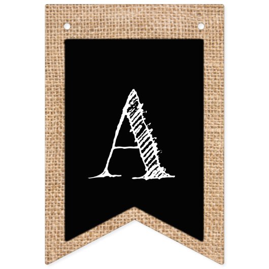 De Gelukkige Verjaardag van de rustieke van het Vlaggetjes (Tweede vlag)