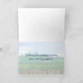 De Gelukkige Verjaardag van de Waterverf van de Kaart (Binnen)