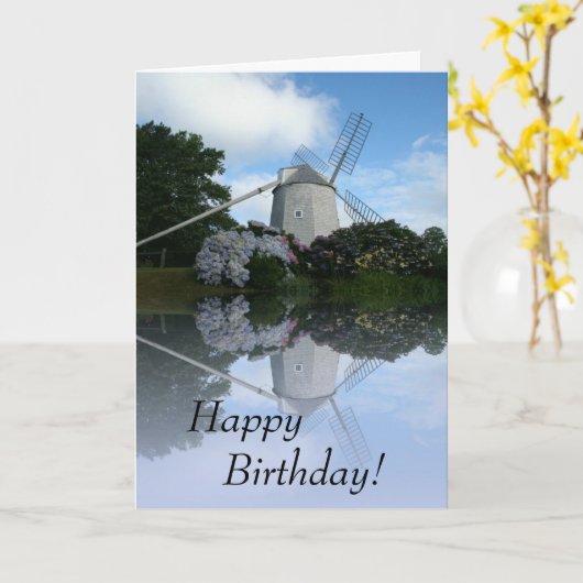 De Gelukkige Verjaardag van de Windmolen van het Kaart (Gele Bloem)