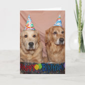 De Gelukkige Verjaardag van Doggone Kaart (Voorkant)