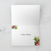 De Gelukkige Verjaardag van herinneringen DE Kaart (Binnen)