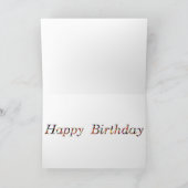 De Gelukkige Verjaardag van het Land van de berk - Kaart (Binnen)