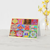 De Gelukkige Verjaardag van het Land van de berk - Kaart (Gele Bloem)