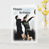 De Gelukkige Verjaardag van het rugby Kaart (Gele Bloem)