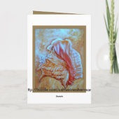 De Gelukkige Verjaardag van Shell van de kroonslak Kaart (Achterkant)