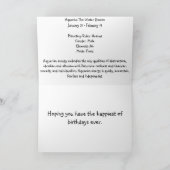 De Gelukkige Verjaardag ~ Waterman van de Kaart (Binnen)