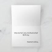 De gelukkige Vissen van het Feestvarken - grappige Kaart (Binnen)