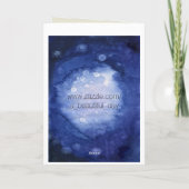 De gelukkige Vliegende Heks van de Groet van Kaart (Achterkant)