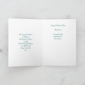 De gelukkige Vriend van de Valentijnsdag Feestdagen Kaart (Binnen)