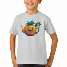 De gelukkige & welvarende ananastheepot