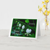 De gelukkige Witte Harten van de Oma van de Kaart (Gele Bloem)