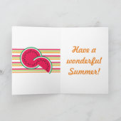 De gelukkige Zomer! Kaart (Binnen)