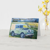 De "gelukkige Zoon van de Verjaardag "FREYA"", Kaart (Gele Bloem)