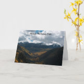 De gelukkige zoon van de Verjaardag Kaart (Gele Bloem)